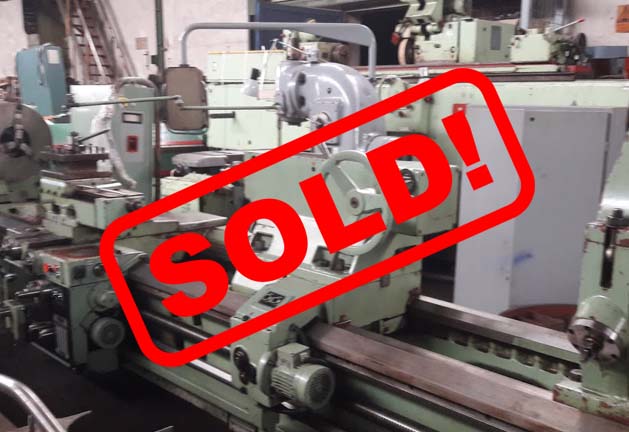 #04733 – lathe TOS SU100/5000 – sold to Chile