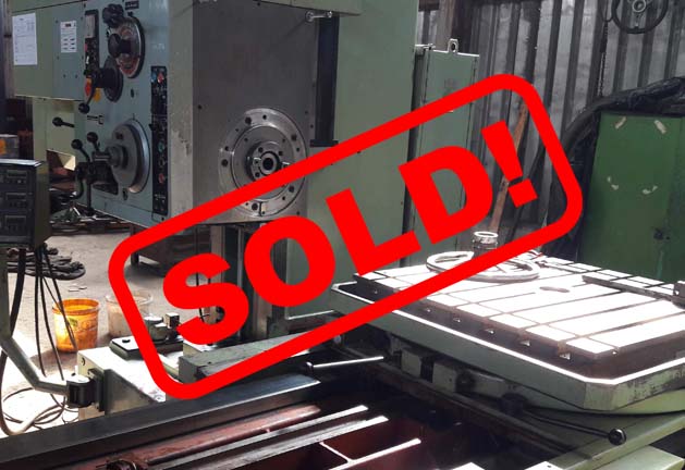 #04874 Horizontal Boring Machine TOS VARNSDORF W75 – sold to Mexico