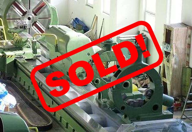 #05075 Lathe heavy SKODA SIU 1600/8000 – reno 2016 – video available ▶️ – sold to South Korea