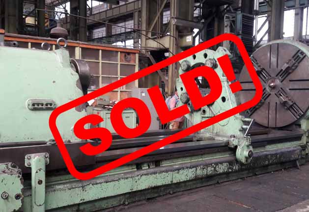 #05053.04 Horizontal Lathe SKODA SR2000/10000 – Sold to India