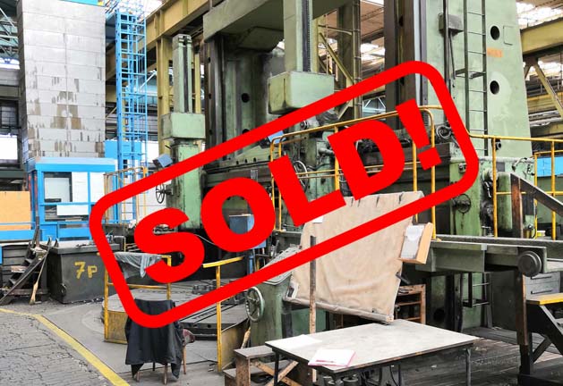 #05053.26 vertical lathe SK 50  – video available ▶️ – sold to India