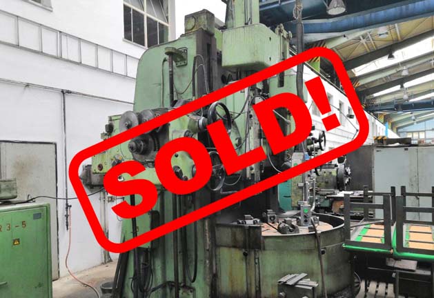 #05128 vertical lathe TOS SK 12 – sold to India