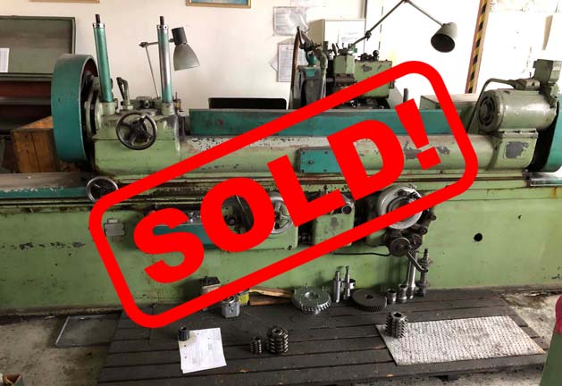 #05190 Crankshaft grinding machine NVS German 160/1300 – sold to France