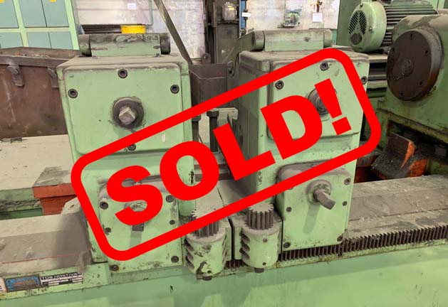 #05254 rolls grinding machine TOS BEV80/5000 – YOR 1996 – sold to India