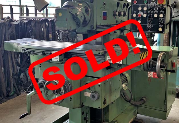 #05256 Milling Machine TOS FGS 25/32 – sold to Chile