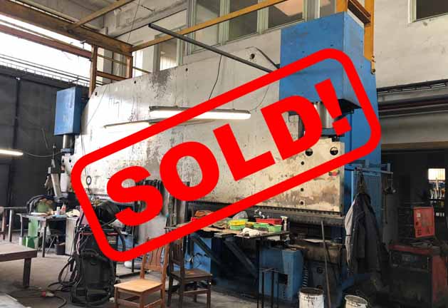 #05300 PRESS BRAKE COLLY PSP500/7250 CNC CYBELEC MODEVA 12S – 1989 – with set of – video available ▶️ – sold to Vietnam