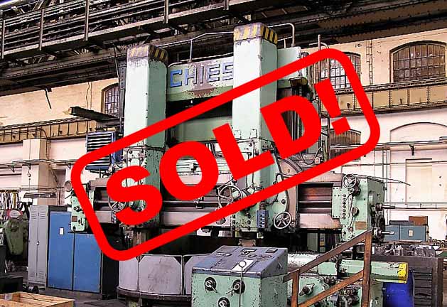 #05301.2 vertical lathe SCHIESS ZNK2000 – sold to India