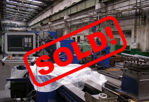 #05301.15 Lathe heavy SKODA SUT126/6000 CNC Sinumeric 840D – sold to South Korea