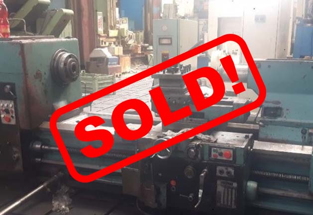 #05374 Lathe TOS SU100/2000 – sold to Mexico