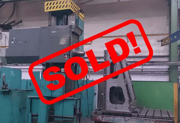 #05507 Horizontal Boring Machine TOS WHN 13.4 CNC Tesla – video available ▶️ – sold to India