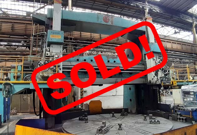 #05509.04 vertical lathe TOS SK50 CKD BLANSKO – sold in Czech Republic