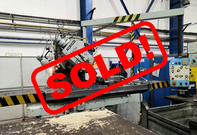 #05529 Milling Machine TOS FGS 50/63 – sold in Czech Republic