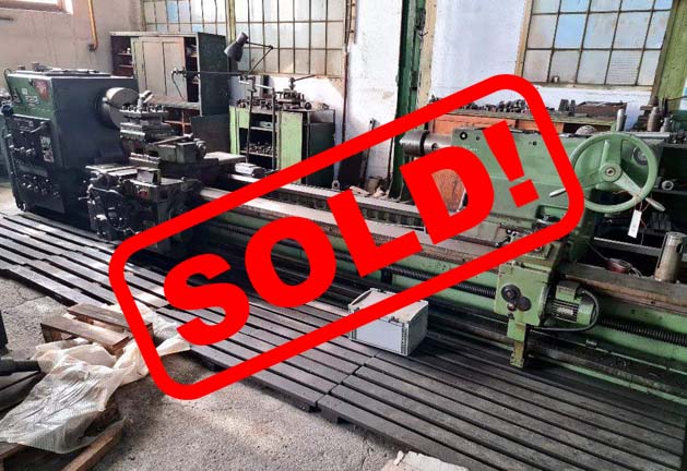 #05532 Lathe TOS SU100/4000 – sold to Mexico