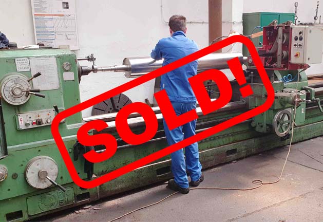 #05570 Lathe TACCHI 800/6000 – video available ▶️ – sold to Chile