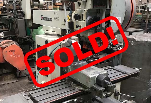 #05612 Tool Milling Machine TOS FNK25A – sold to Mexico