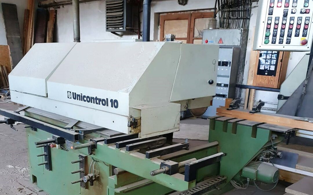 #05614 Weinig Unicontrol 10 Wood window/door/profile planer – milling machine – video ▶️