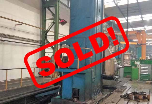 #05616 Horizontal boring machine SKODA WD200BCNC/12000 – general repair 2004 – sold to India