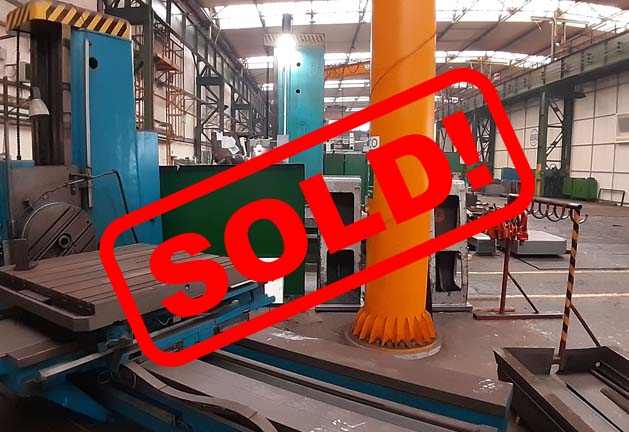 #05625 Horizontal Boring Machine TOS VARNSDORF H100A – sold to Mexico