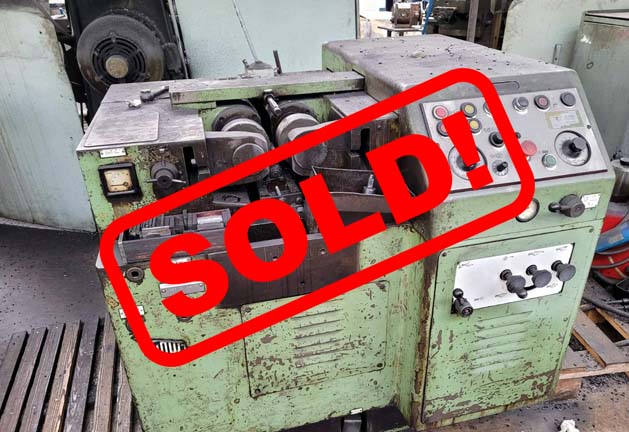 #05632 Thread rolling machine WMW UPW 12,5 – sold in Czech Republic