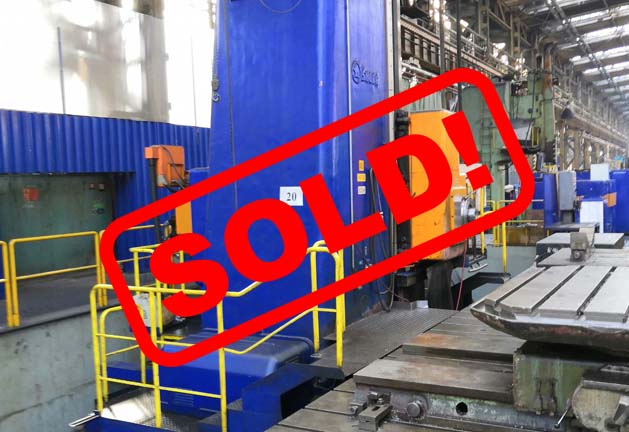 #05463.02 Horizontal boring machine SKODA W200HCNC/10000 – video available ▶️ – sold to India