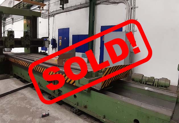 #05646 planning machine TOS HD160/6000 – video available ▶️ – sold in Czech Republic