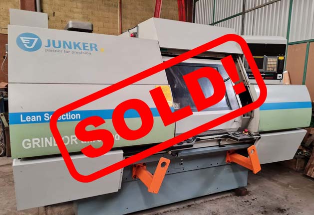 #05455 Universal grinder Junker Grindor Allround CNC Fanuc 21i  – new 2011 – video available ▶️ – sold in Czech Republic