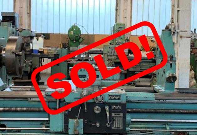 #05504 Lathe TOS SU100/3000 – sold to Turkey