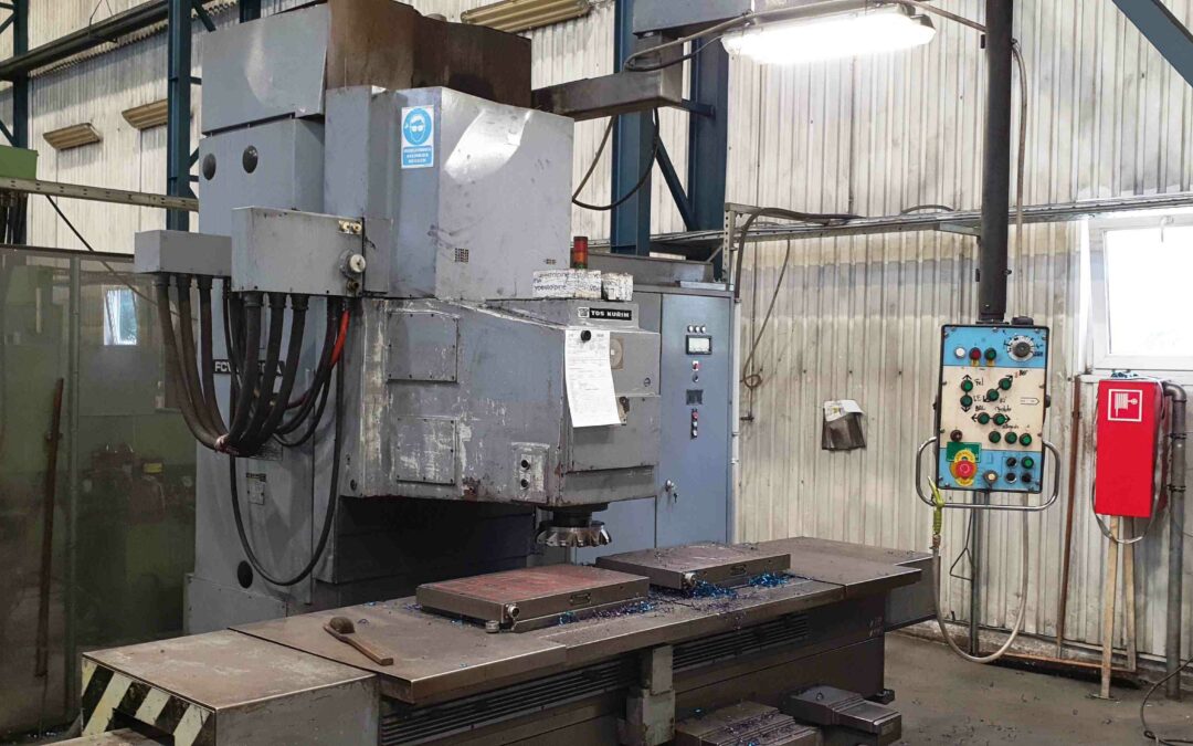 #05759 Bed Milling Machine TOS FCV 63 SCA – yom 2018