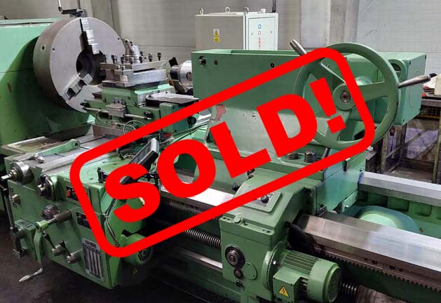 #05713 Lathe TOS SU100/3000 – sold in Czech republic