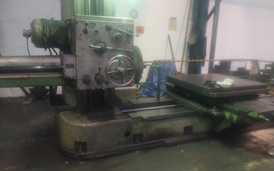 #05796 Horizontal Boring Machine TOS VARNSDORF H100A 