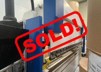 #05802 press brake RICO PRCB 35160 with Delem Control DA66T – YOP 2016 – seminew – use 142 hours – capacity: 3600mm x 160t –  – video available ▶️ – sold to Moldavia