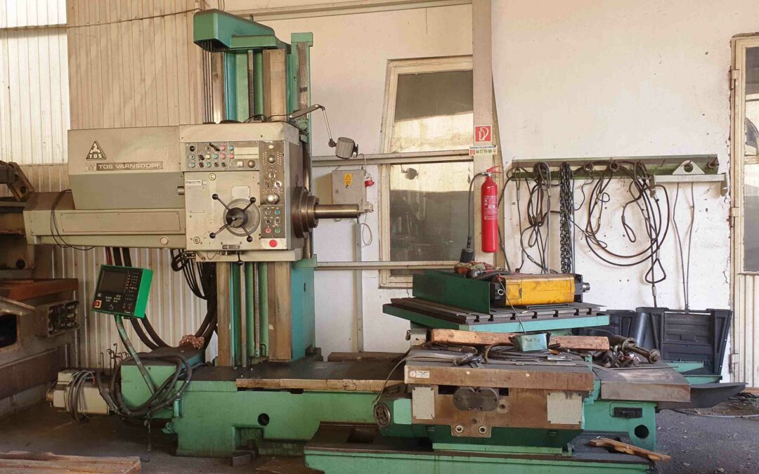 #05814 Horizontal boring machine TOS WH10 CNC Heidenhain