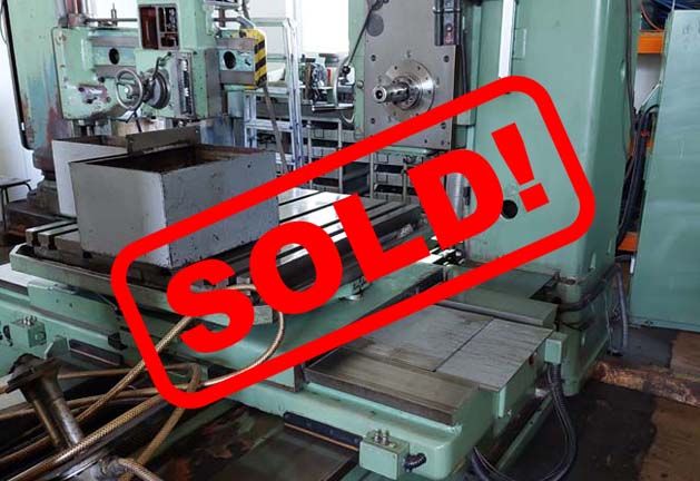 #05723 Horizontal boring machine TOS WH63 – sold to India