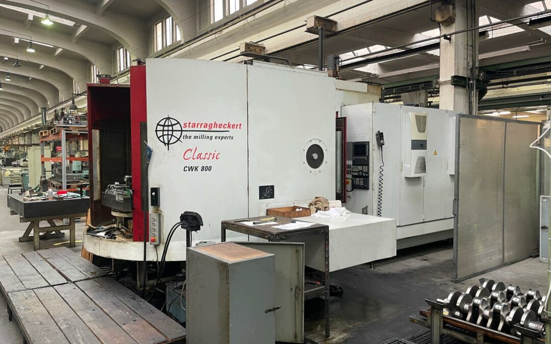 #060241 Horizontal compact machining center STARRAG HECKERT CWK800