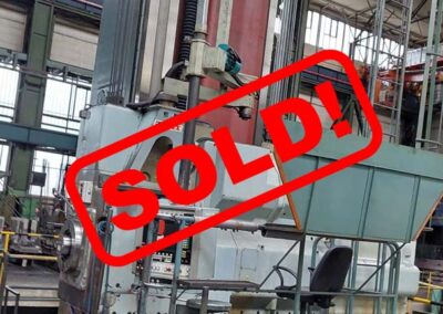 #06000 Horizontal boring machine SKODA W200G CNC – y:4150, x:8000 mm , incl. rotary table E20 and milling head  – video available ▶️ – sold to Poland