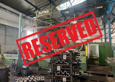 #060243 ALFING M3 CNC -Automatic Hardening Centre for truck, bus, agriculture crankshafts – control SIEMENS 2009 – video available ▶️ – reserved for Germany