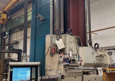 #0612101 Horizontal boring machine SKODA W160HCNC – y:3000, x:4000 mm , incl. rotary table S35  – video available ▶️