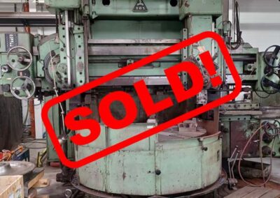 #06134 vertical lathe TOS SK 16 – sold to India