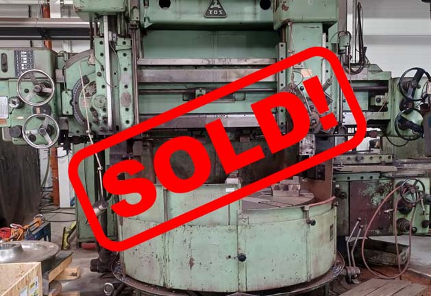 #06134 vertical lathe TOS SK 16 – sold to India