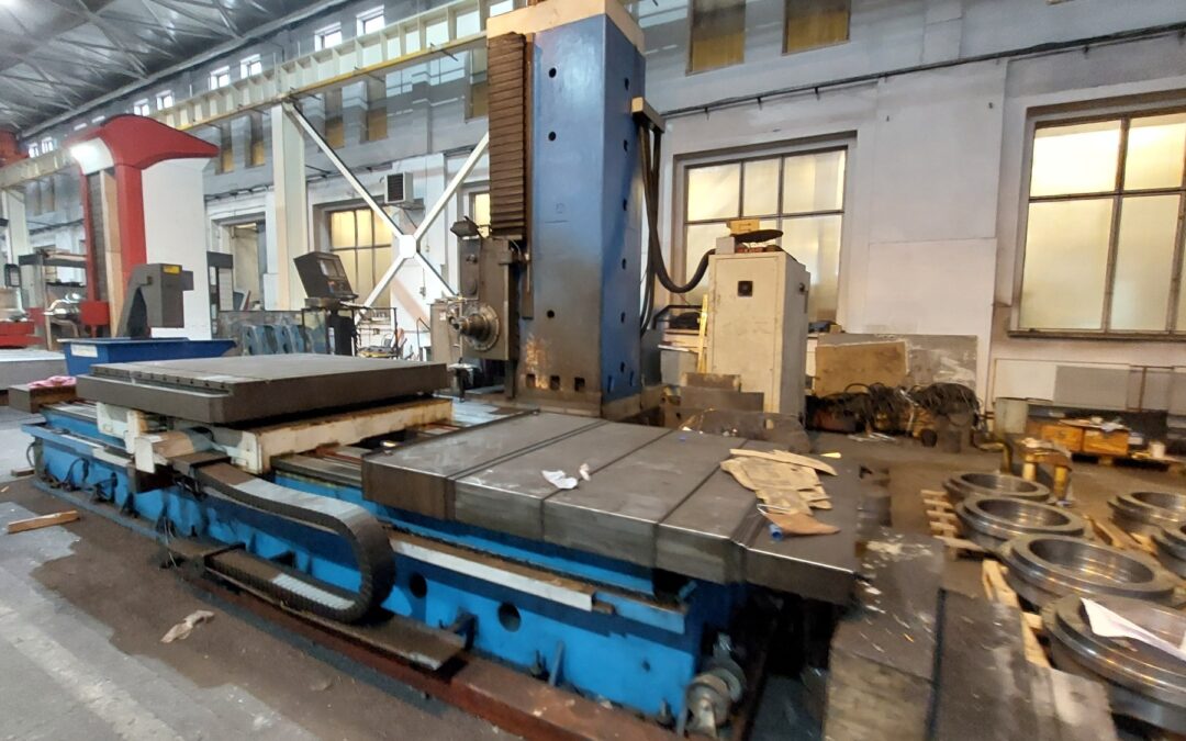 #06169 Horizontal Boring Machine TOS WHN 13.8 B CNC – PRONUM 610FC – new Siemens drives – video available ▶️