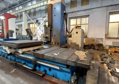 #06169 Horizontal Boring Machine TOS WHN 13.8 B CNC – PRONUM 610FC – new Siemens drives – video available ▶️